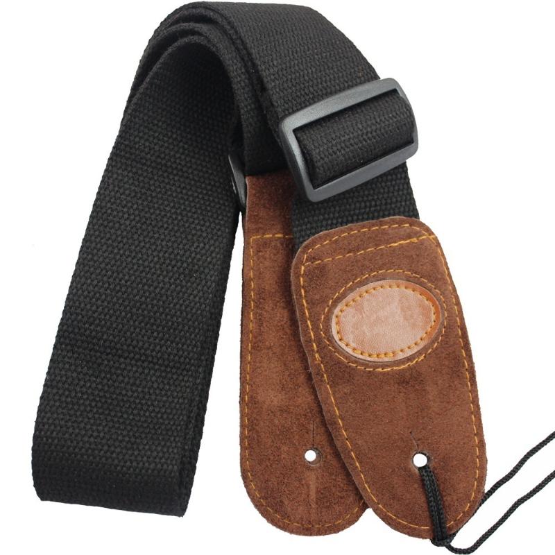 1 Pcs Adjustable Pure Cotton Guitar Strap Soft Shoulder Belt For Acoustic Electric Bass Guitar Musical Instrument Accessories