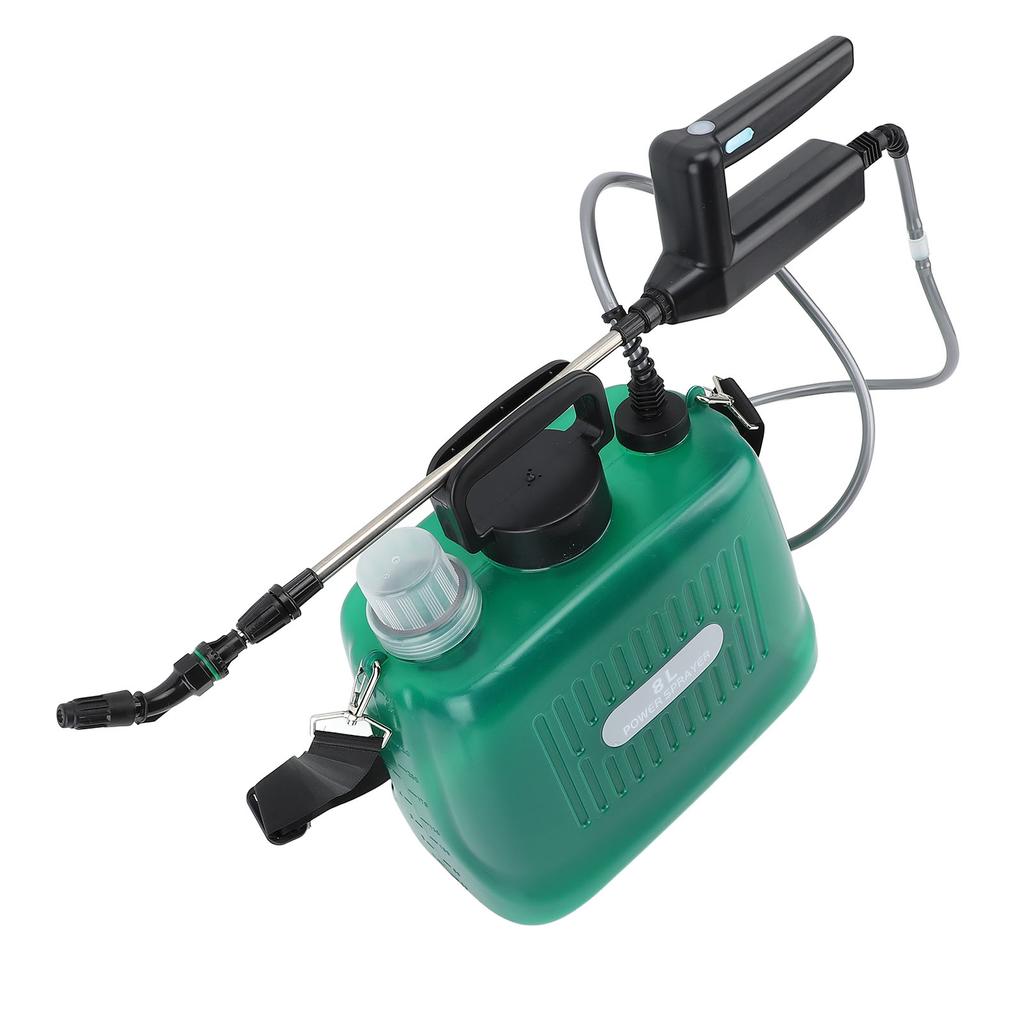 2,1 gallon batteridrevet sprøyte 2000 mAh batteri elektrisk sprøyte USB oppladbar bærbar hage