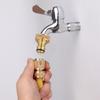 1/2" 3/4“ Alloy Thread Quick Adapter Coupler Connector Garden Irrigation Connector Drip Copper Hose Fittings Watering System