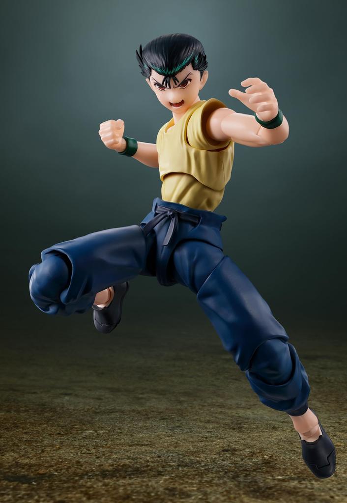 TAMASHII NATIONS Yu Yu Hakusho Yusuke Urameshi approximately 145mm painted movable figure S.H.Figuarts PVC&ABS
