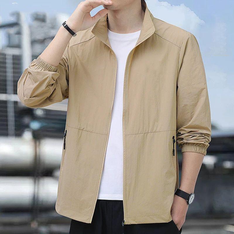 

Спорт Велоспорт Тонкий Тренажерный зал Лето На открытом воздухе Быстросохнущий Солнцезащитный Ветровка Ультралегкие Куртки Мужчины Пеший туризм Рыбалка Тонкая Куртка XS