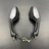 For Yamaha YZF R6 YZF-R6 2017 2018 2019 2020 2021 YZF R1 YZFR1 2015-2021 Motorcycle Foldable LED Turn Signals Rear View Mirrors