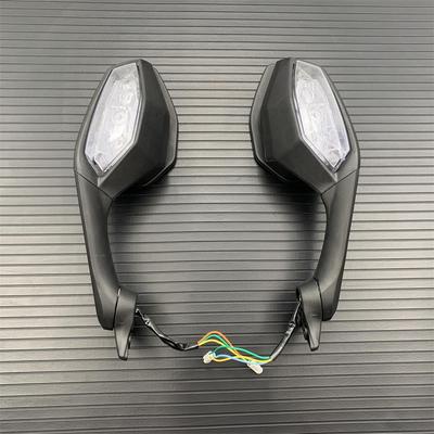 For Yamaha YZF R6 YZF-R6 2017 2018 2019 2020 2021 YZF R1 YZFR1 2015-2021 Motorcycle Foldable LED Turn Signals Rear View Mirrors