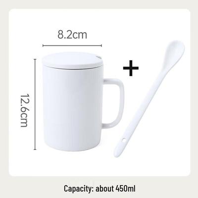 White Ceramic Mug Set