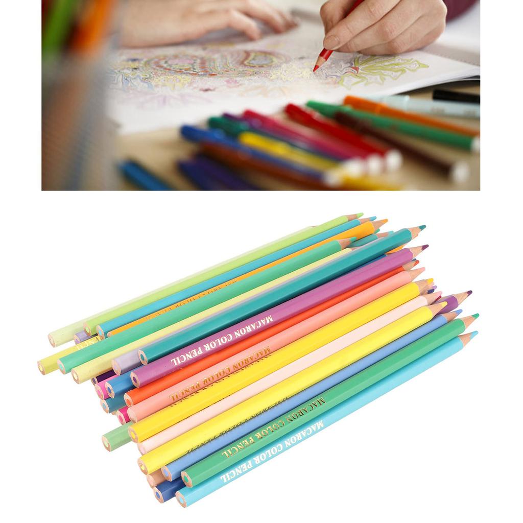 Colored Pencils Diverse Colors Pre Sharpened Bright Vibrant Solidwood Sketch Pencils for Kids Adults Beginners 48 Colors