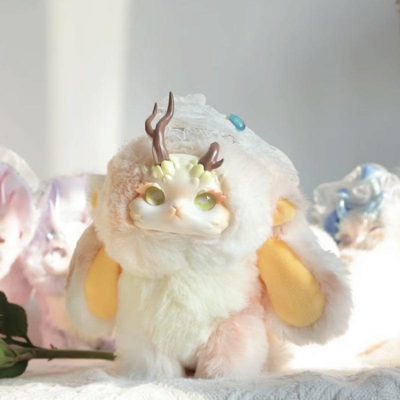 Tutulong Floresta Fantástica Festa do Chá Gato Gato Caixa Surpresa Aleatória Caixa Misteriosa Surpresa Coelho Dragão Brinquedo Presente de Aniversário