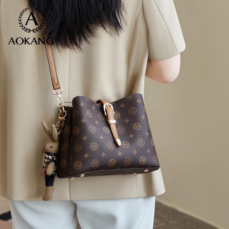 Aokang Ретро Сумка через плечо Легкая Роскошь