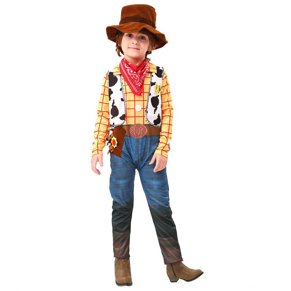 

Buzz Lightyear Toy Story Cowboy Hoodie Costume for Halloween Cosplay Party Extra Large