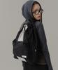Kybjt Two-Way Basket Sling Backpack Gray