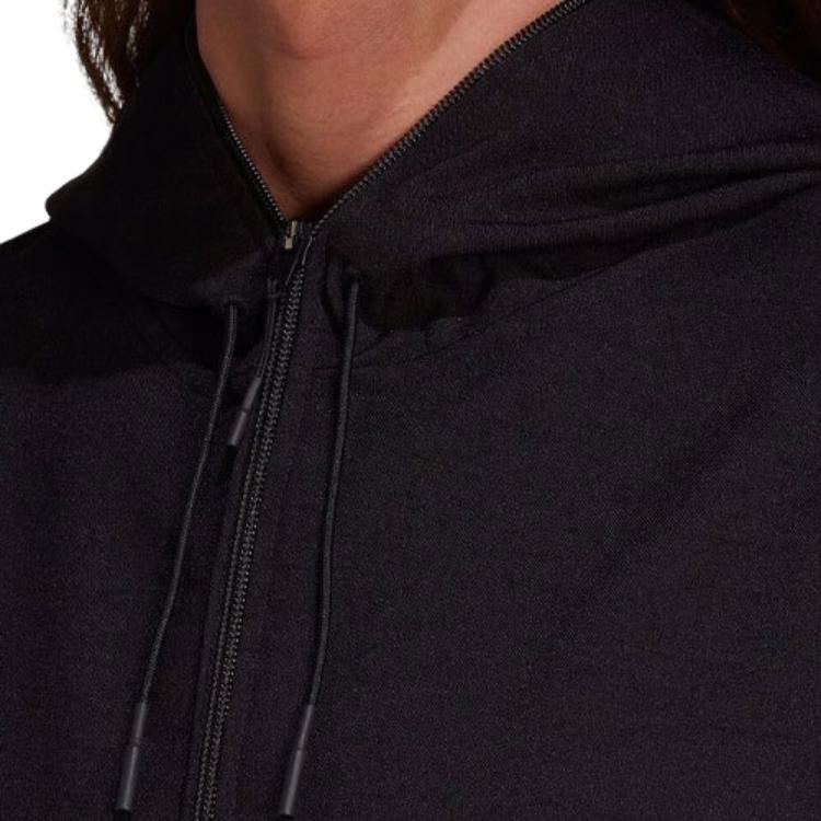 Y-3 SS22 Solid Color Oversized Hooded Jacket Men Jackets Black HG8602