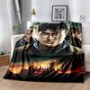 Harry Potter and the Deathly Hallows Part 2 Poster PrintPrint Blanket, Soft Blanket For Sofa Office Bed And Travelling Daughter Birthday Gif