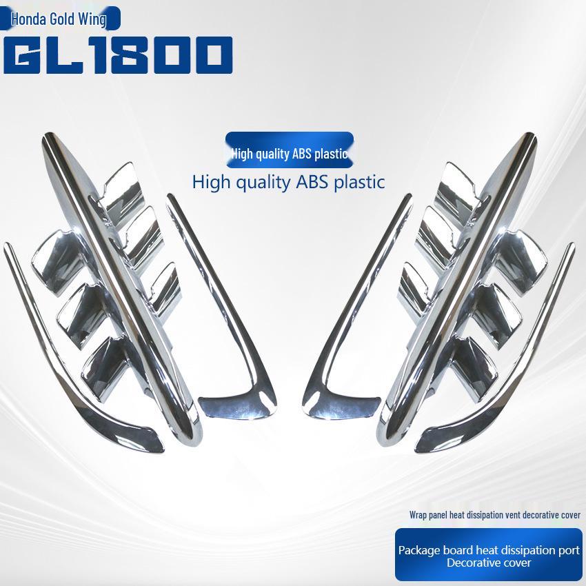 

Electroplated Decorative Fairing Vent Cover for Honda Gold Wing GL1800 (2001-2011)