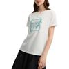 New FILA X M.C.ESCHER SS25 T Shirt Women's Cloud White F11W538105F-WT