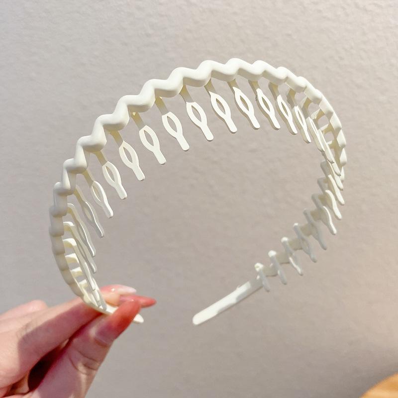 

Летняя нескользящая повязка на голову с зубчиками: Универсальная женская дорожная клипса