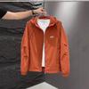 Осеннее тонкое пальто Мужская куртка с капюшоном Весна и осень Новый тренд Универсальная приталенная куртка