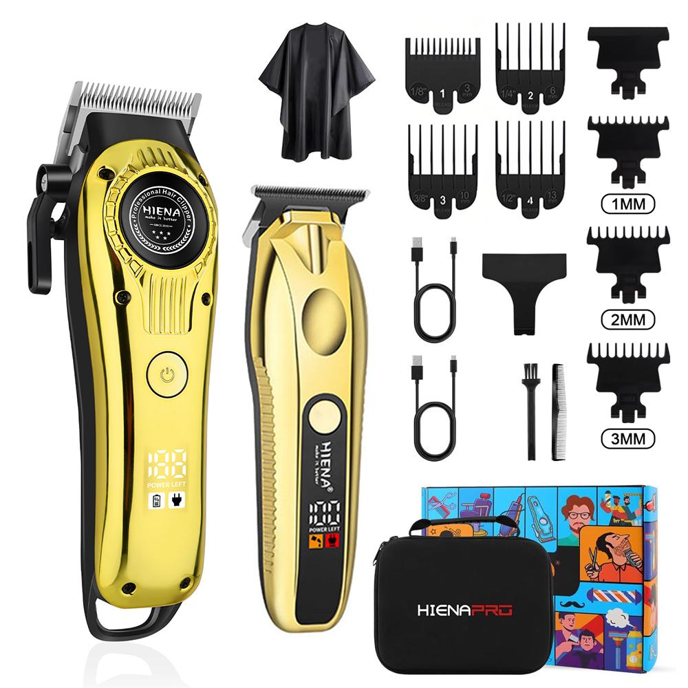 Hair cutting machine Professional Electric Hair Clipper Kit Rechargeable Hair Trimmer Shaver For Men USB Charging Beard Razor