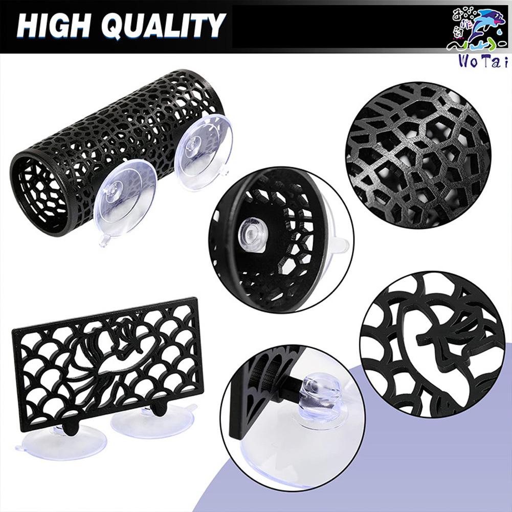 2pcs Betta Fish Tunnel, Betta Hollow Sleeping Tube With Suction Cup, Betta Hammock Hidden Resting Tube For Small Fish Shrimp, Fish Tank Decorations