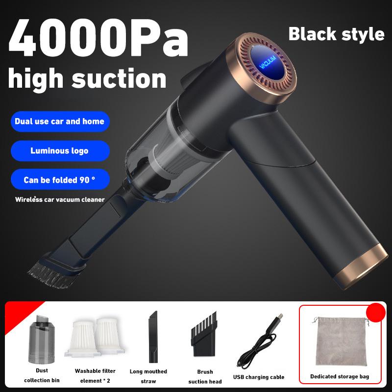 Wireless Portable Cleaning Machine Car Vacuum Cleaner Strong Suction Mini Handheld Vacuum Cleaner for Car and Home
