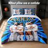ABBA Design Bed Bedding Set 1 Duvet Cover + 2 Pillowcases Soft Breathable Household Bed Linens