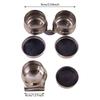 Palette Cup Large Mouth Single Dipper Pallete Cup Double Dipper Painting Pot Container with Lid and Clip for Drawing