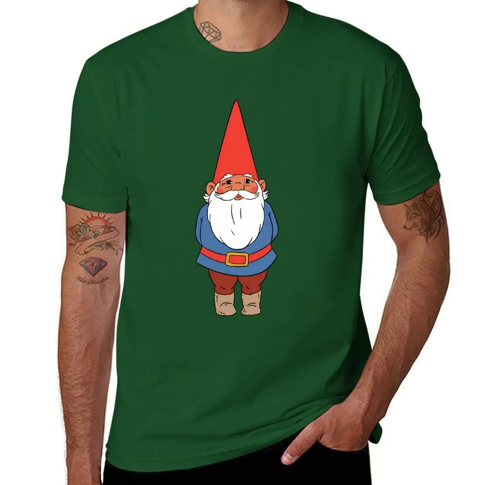 XIXI Fashion David de Kabouter T-shirt vintage grafisch t-shirt plus size kleding oversized t-shirt vintage workout shirts voor mannen L