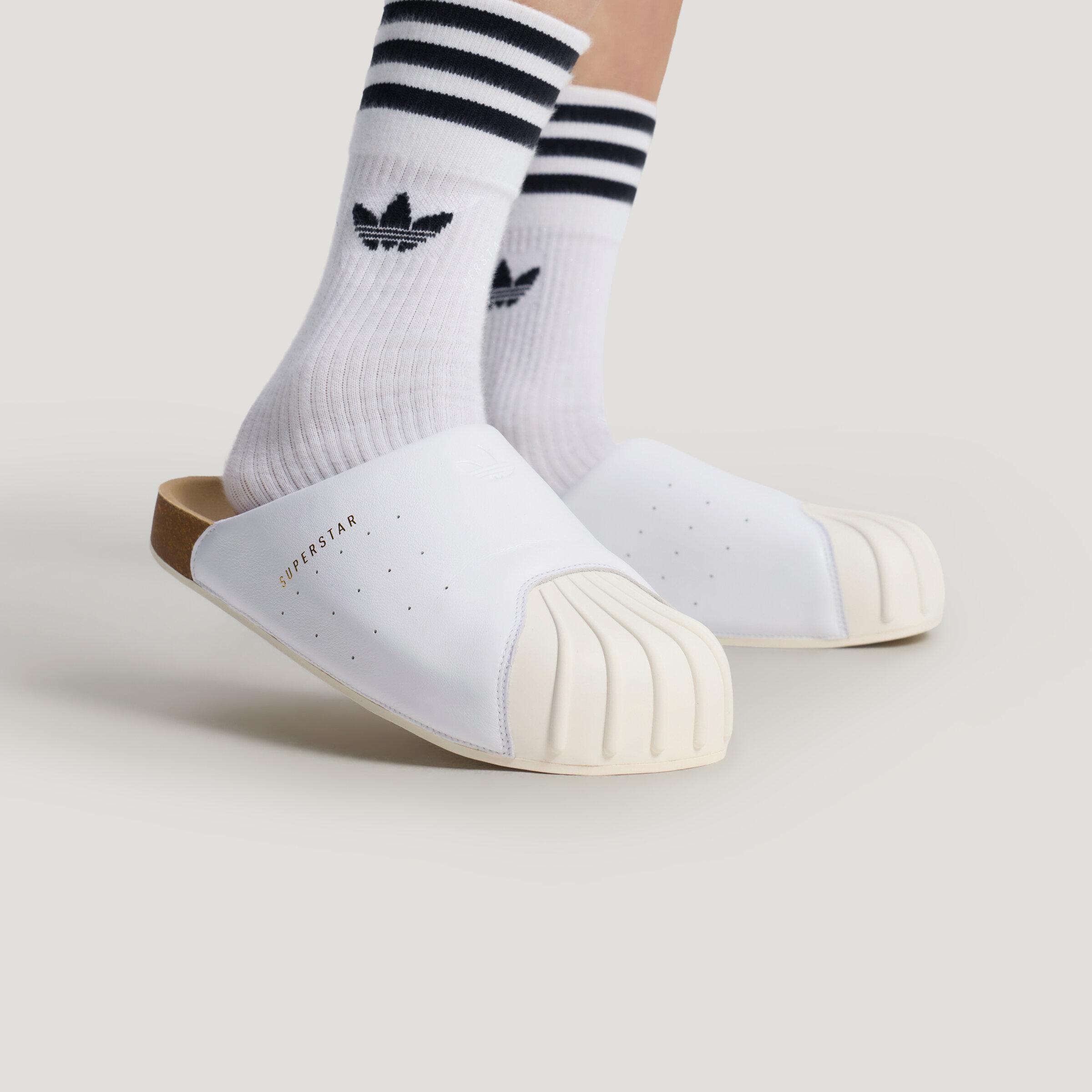 Adidas Originals Adimule Закрытые тапочки Унисекс Белые 43