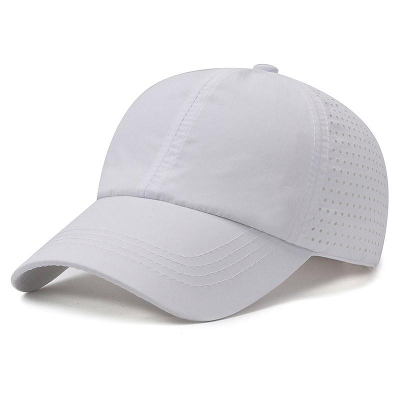 Quick-Dry, Breathable Baseball Cap - Adjustable, Moisture-Wicking Sun Hat for Outdoor Sports & All Seasons