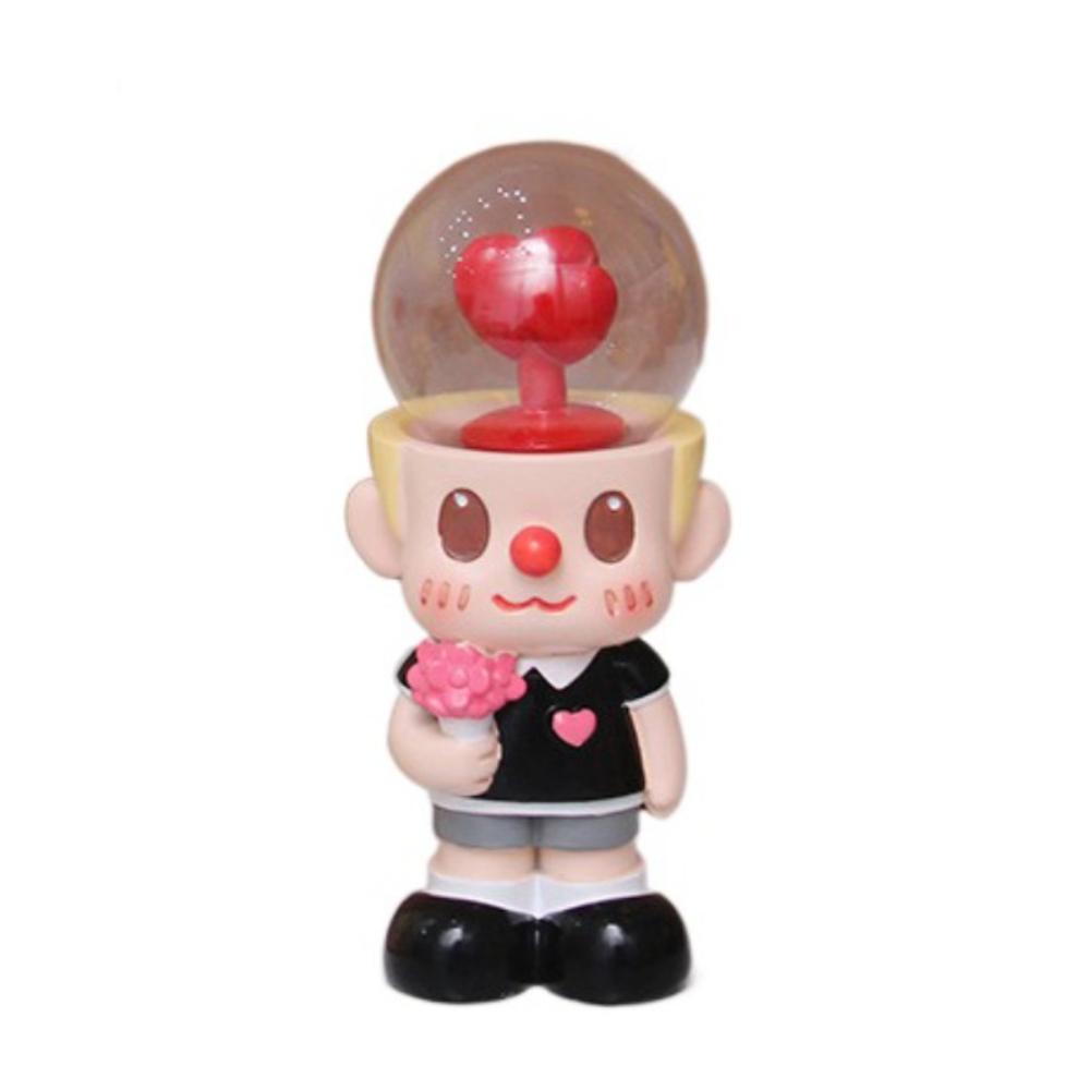 Resin Couple Model Figure Toys Emotional Stability Romantic Brain Couple Ornament  Birthday Gift