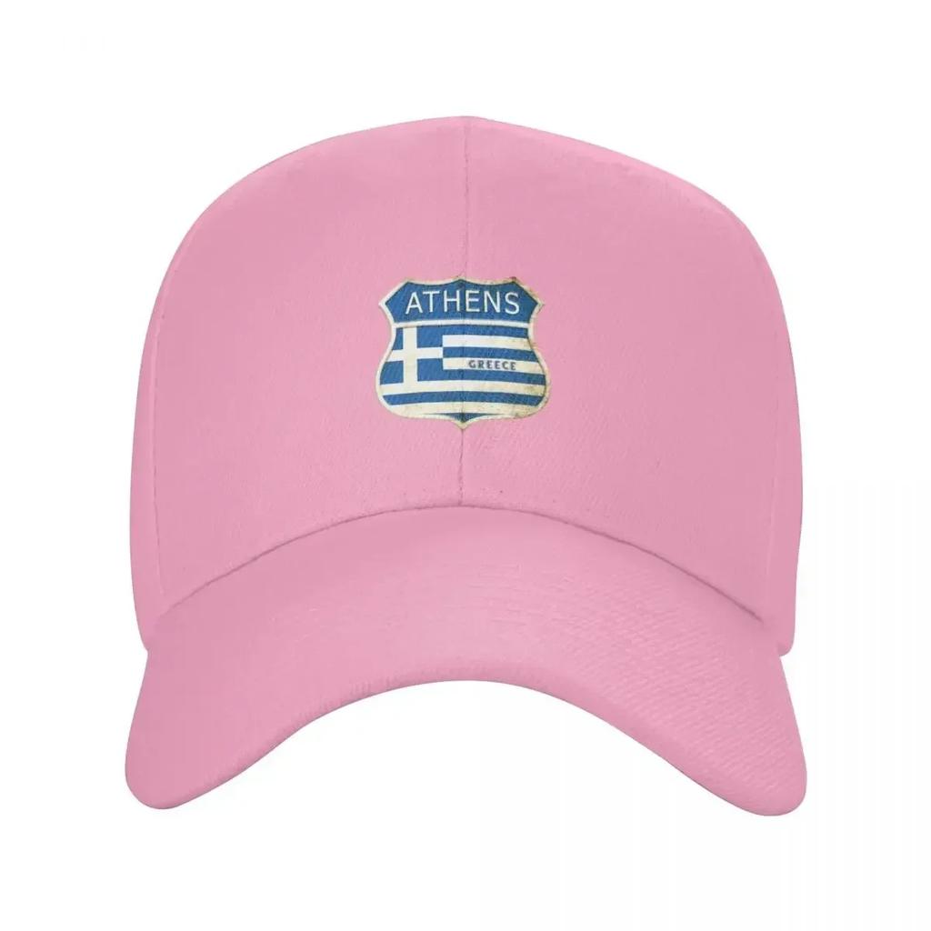 Athens Greece Coat of Arms Flag Design Baseball Cap Hats for Unisex New Hat Women Unisexs