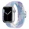 Nylon Strap for Apple Watch Ultra 2 Band 49mm 40mm 44mm 41mm 38 45mm Elastic Braided Loop Bracelet IWatch Series 9 8 7 6 SE 5 4