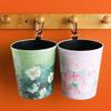 LIEI Oil Painting Style Car Trash Can & Tissue Box