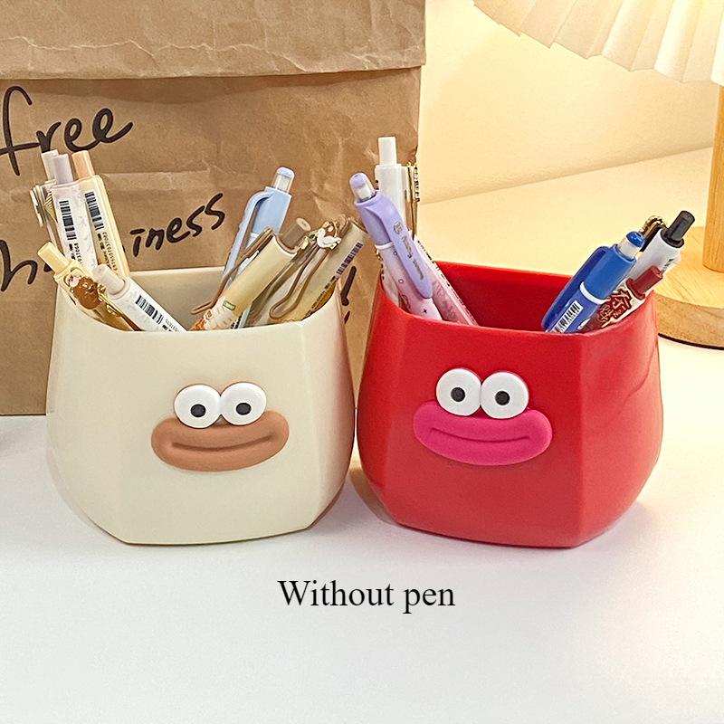 Student Fun Storage Box Female Desktop DIY Ornament Gift Makeup Storage Container Home Ornament Creative Cute Pen Holder