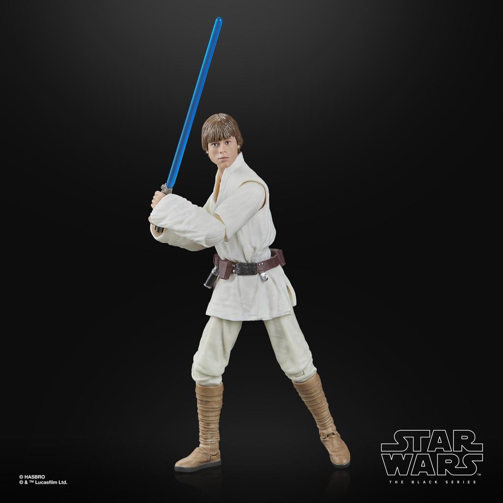 Hasbro Star Wars Black Series Luke Skywalker, Star Wars: A New Hope, 15 cm Collectible Action Figure G1551 (Authentic)