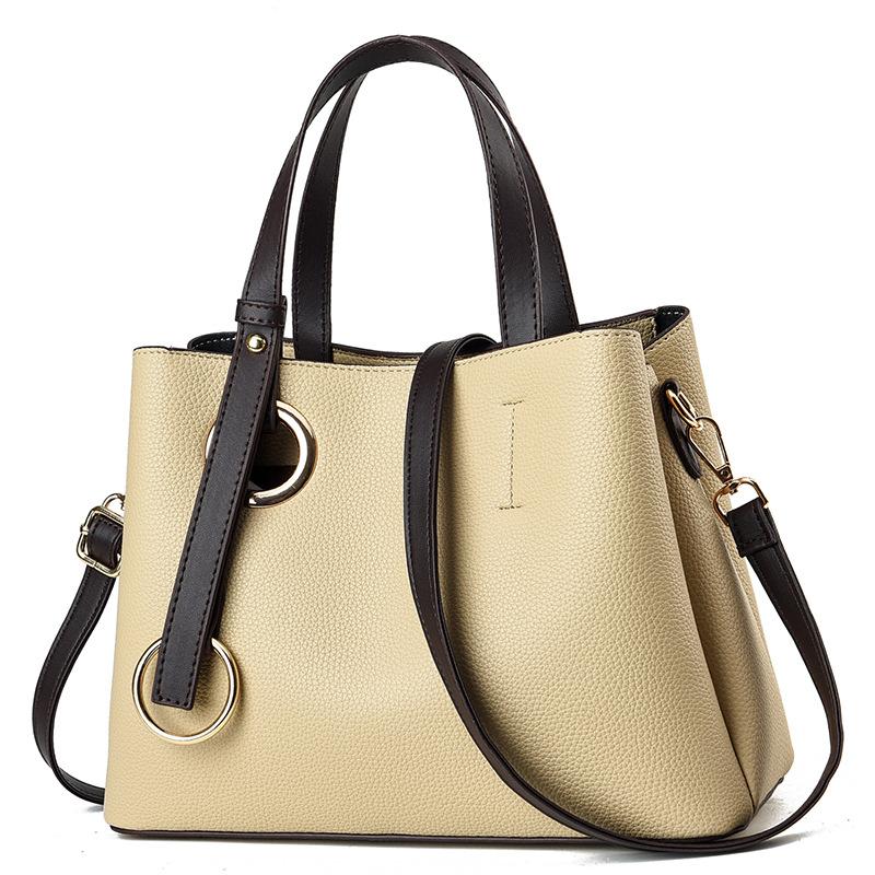 

Роскошные сумки через плечо из искусственной кожи, женские сумки через плечо в стиле ретро, большой емкости, женские дизайнерские сумки с верхней ручкой, сумки-кошельки