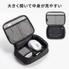 Sanwa Supply Mesh Gadget Case x D65 x (W190 H130mm) IN-MSBOX1BK