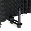 Sound-absorbing Cover Microphone Sound Insolation Shield Screen Sound 3 Plate Foldable Recording Microphone Wind Screen Board New