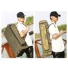 Hard Steel Fishing Rod bag Adjustable 2 3 4 Layer Tier Oxford Gear case with reel line Carrier for Travel Outdoor Organizer260319
