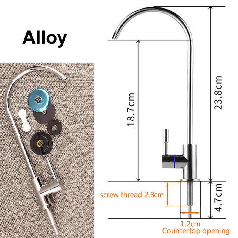 Wasserfilter Wasserhahn 2-Punkt Universalschnittstelle Doppelter Wasserauslass 304 Edelstahl / Legierung Wasserfilter Teile