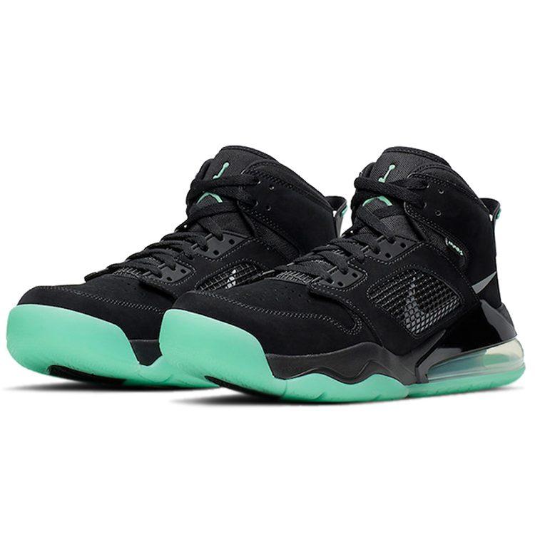 Jordan Mars 270 Black Green Glow CD7070-003