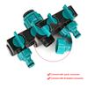 4 Way Tap Hose Adapter,   Converts Faucet Water To 4 Outlets with Stop Valve, Great for Garden Watering, Easy Installation with