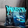 Blue Miata Supra Car E36 Luxury Super Car Pillow Case Square Pillow Bedroom Sofa Leisure Comfort Cushion Home Decoration