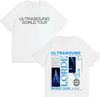 2026 Hot Singer Lorde Ultrasound World Tour Double Sided Print Tshirts Merch Graphic Tee Tshirt Y2K Cotton Short Sleeve Clothes