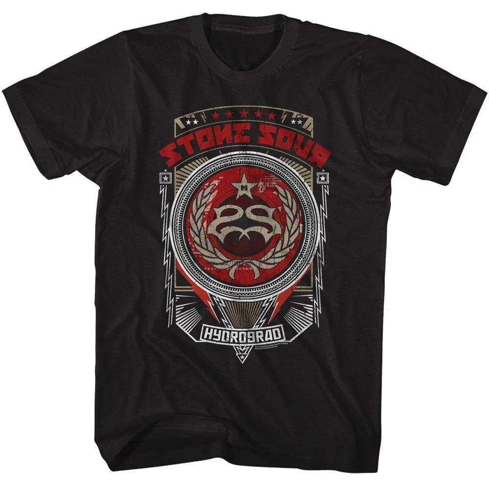 Stone Sour - Hydrograd - American Classics - Solid Black Short Sleeve T-Sh 110