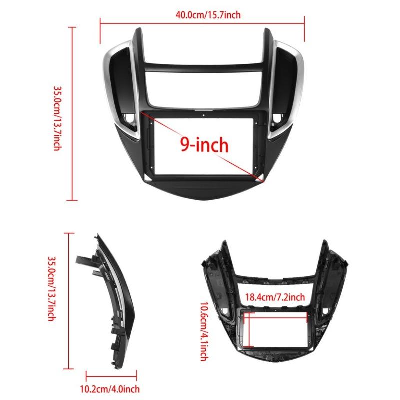 For CHEVROLET TRACK 2013 2014 2015 2016 9inch Android Large Screen Navigation Face Frame Variable Set Frame Modified Cable