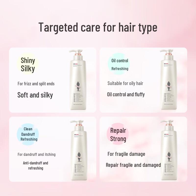 Adoufu Essential Oil Fragrance Shampoo