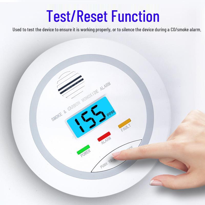 High Sensitivity Cross-Border Carbon Monoxide & Smoke Composite Alarm Detector
