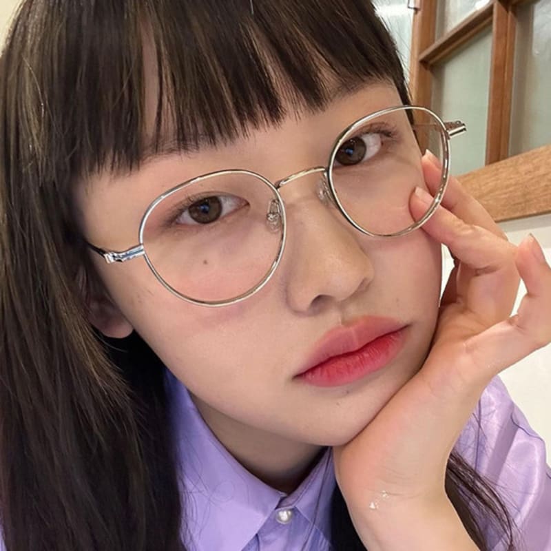 

FACETION Full Titanium Light Metal Frame Women s and Men s Glasses Frame FL26036 C3 Gold