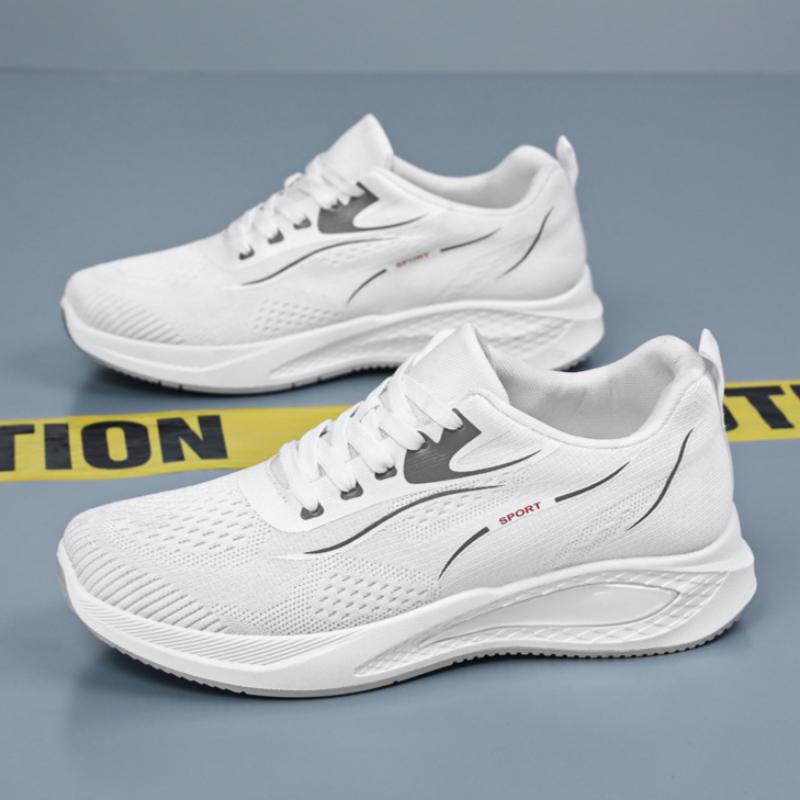 Men's Sports Shoes Summer Lightweight Breathable Men's Casual Shoes Soft Sole Shock Absorption Mesh Wear-resistant Running Shoes Mesh Shoes