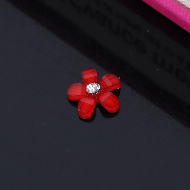 Engood 200Pcs 9mm Resin Cherry Button Vintage Sewing Trim & Embellishments Craft Buckles for DIY Craft Wedding Case Decoration