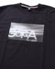 Hybrid Multifunctional Blurry Crew Core Line Unisex Surfing Casual Wear Short Sleeve Summer Clothes 262G1037 Black 3L [Gatcha] T-Shirt Men's